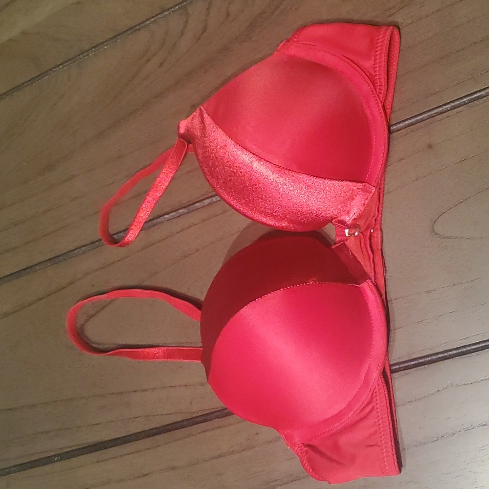 SELF EXPRESSIONS BY MAIDENFORM Push-Up Bra, Red, 34B